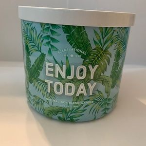 Scentsational Enjoy Today 14.5 oz Candle, Scented Candle, Luxury Candle NWT